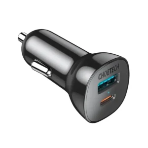 Choetech Dual QC 3.0 + PD20W 38W Car Charger TC0005