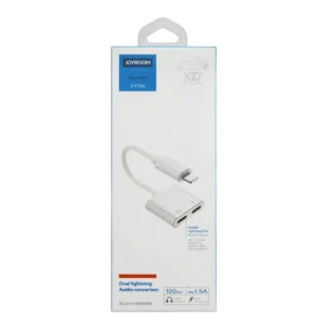 JOYROOM S-Y104 Dual Lightning Audio Converter For iPhone