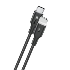 1Hora  3A Type-C To Lightning Braid Data and Charging Data Cable – CAB273