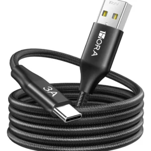 1Hora CAB264 Braided USB-A to USB Type-C Cable 2m