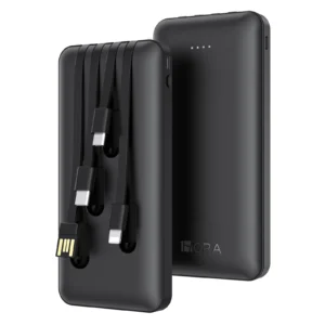 1Hora Power Bank 4in 1 Cable 10000mAh GAR148
