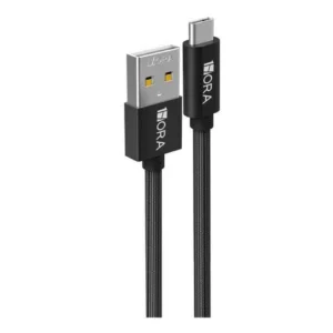1Hora V8 Series 2.4A High Density Braided Data Cable USB-A To Type C 1M – CAB249