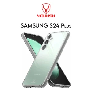 YOUKSH Samsung Galaxy S24 Plus Transparent Case