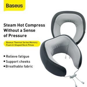 Baseus Thermal Series Memory Foam U- Shaped Neck Pillow