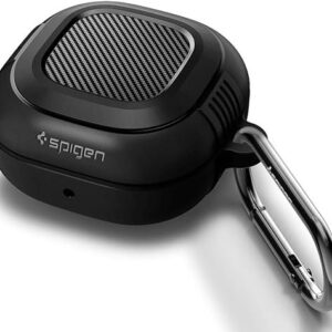 Spigen Rugged Armor Case Matte Black For Galaxy Buds 2/Buds Pro/Buds Live