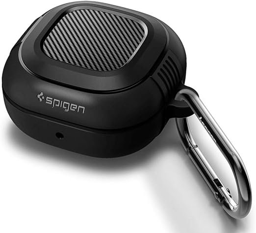 Spigen Rugged Armor Case Matte Black For Galaxy Buds 2/Buds Pro/Buds Live