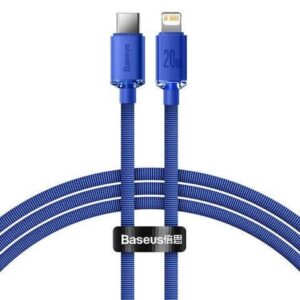 Baseus Crystal Shine Series Fast Charging Data Cable USB-C to iPhone 2.4A – 1.2m
