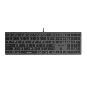 A4Tech FX60 Neon Backlit Fstyler Scissor Switch Keyboard – Grey