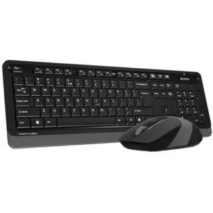 A4Tech Fstyler FG1010S 2.4G Power-Saving Wireless Desktop Set – Grey