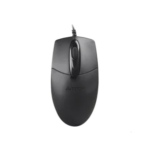 A4Tech OP-720S Wired Silent Click Mouse – Black