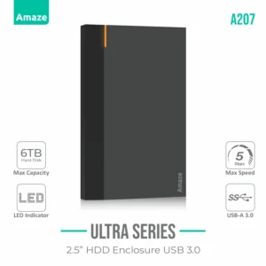 Amaze A207 Ultra Series 2.5? USB 3.0 HDD Case