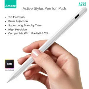 Amaze A272 Active Stylus Pen For Ipads M4 Chip Compatible ? White