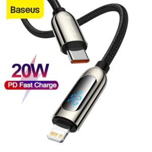 Baseus Digital Fast Charging Data Cable 20w PD CATLSK-01