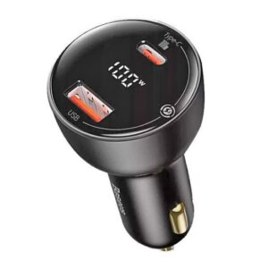 Baseus 100W Supreme Digital Display PPS Dual Quick Car Charger
