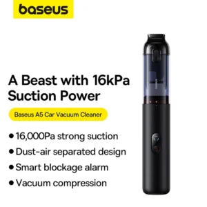Baseus A5 Car Vacuum Cleaner 16000pa