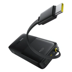 Baseus Bipow 2 Digital Display Power Bank With Built-in USB-C Cable 20000mah 20W