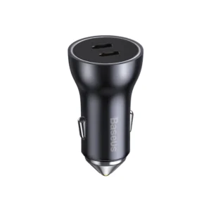 Baseus Dual USB-C Car Charger 60W