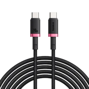 Baseus Dura Fast Charging Data Cable USB-C to USB-C 240W 1m Red Black