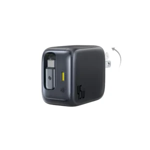 Baseus EnerCore CJ11 Fast Charger with Retractable Cable 2C 45W