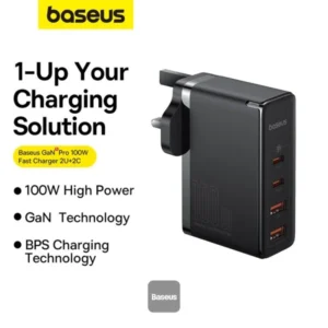 Baseus GaN5 Pro Fast Charger 2C+2U 100W UK