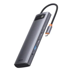 Baseus Metal Gleam Series 12-in-1 Multifunctional Type-C HUB Docking Station