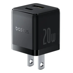 Baseus Palm Fast Charger C+U 20W US Cluster Black
