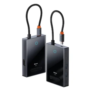 Baseus PioneerJoy 8-Port Four-Screen Type-C HUB Adapter