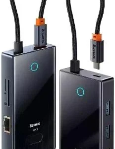 Baseus PioneerJoy 8-Port Type-C HUB Adapter