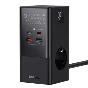 Baseus PowerCombo Tower Digital PowerStrip 3AC+2U+2C 35W