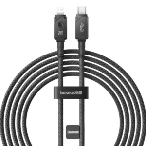Baseus Unbreakable Series Fast Charging Data Cable Type-C to iP 20W – Cluster Black