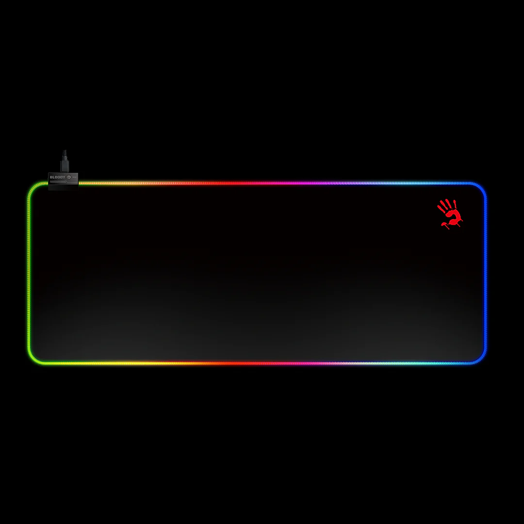 Bloody MP-75N Extended Roll-Up Fabric RGB Gaming Mouse Pad
