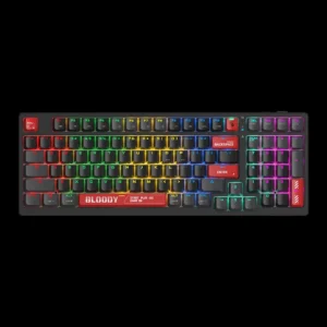 Bloody WS98 Dual-Core Wireless Mechanical Gaming Keyboard – Sports Red
