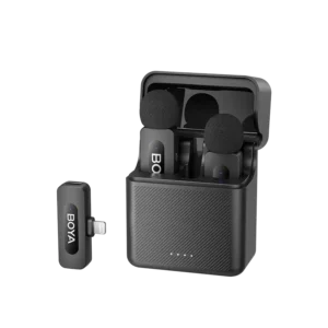 Boya By-V3 2.4 GHz Dual-Channel Wireless Microphone
