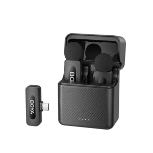 Boya By-V30 2.4 GHz Dual-Channel Wireless Microphone