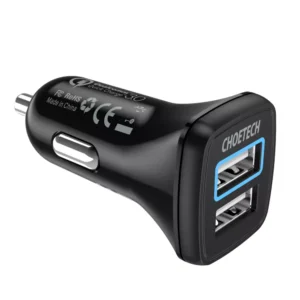 Choetech QC 3.0 Dual USB-A Ports 36W Car Charger C0051