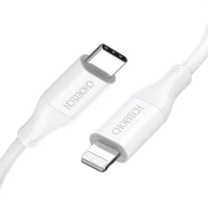 Choetech IP0040 Type C To Lightning Cable Apple MFi Certified PD 18W/30W Fast Charging 1.2M ? White