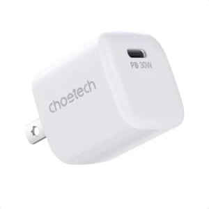 Choetech PD5007 30W GaN II USB C Wall Charger – White