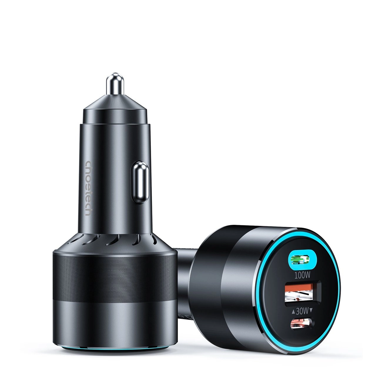 Choetech TC0011 Fast Car Charger 130W 2xUSB-C + USB-A