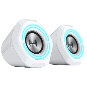 Edifier G1000 2.0 RGB Bluetooth Gaming USB Powered Speakers White – 1 Year Warranty
