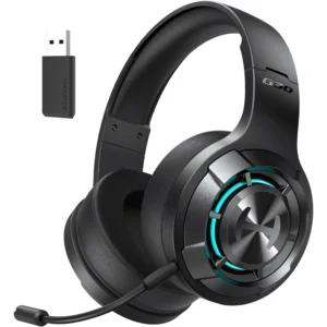 Edifier G30S Wireless Gaming Headset with 2.4 GHz & Bluetooth 5.3 Black – 6 Months Warranty
