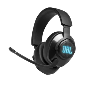 JBL Quantum 400 Wired Over-Ear Gaming Headphones with USB & Game Chat Balance Dial ? Black