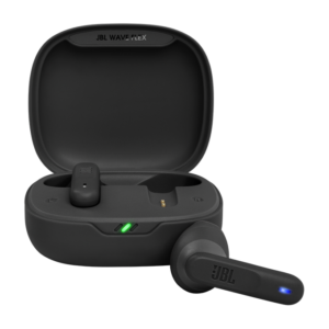 JBL Wave Flex Wireless Earbuds with Upto 32 Hours Batterty Life – Black