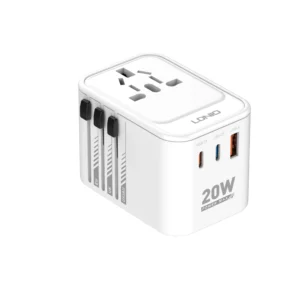 Ldnio 3 USB Ports 20W GaN Travel Adapter Z9