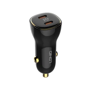Ldnio 60W Dual Type C Ports Super Fast Car charger C104