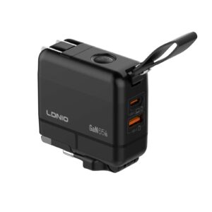 Ldnio Q2618 65W Gan Super Fast Charger – Type – C to Type – C Cable