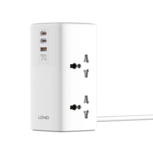 Ldnio SC4383 70W Multifunctional Universal Desktop Power Adapter – EU Plug