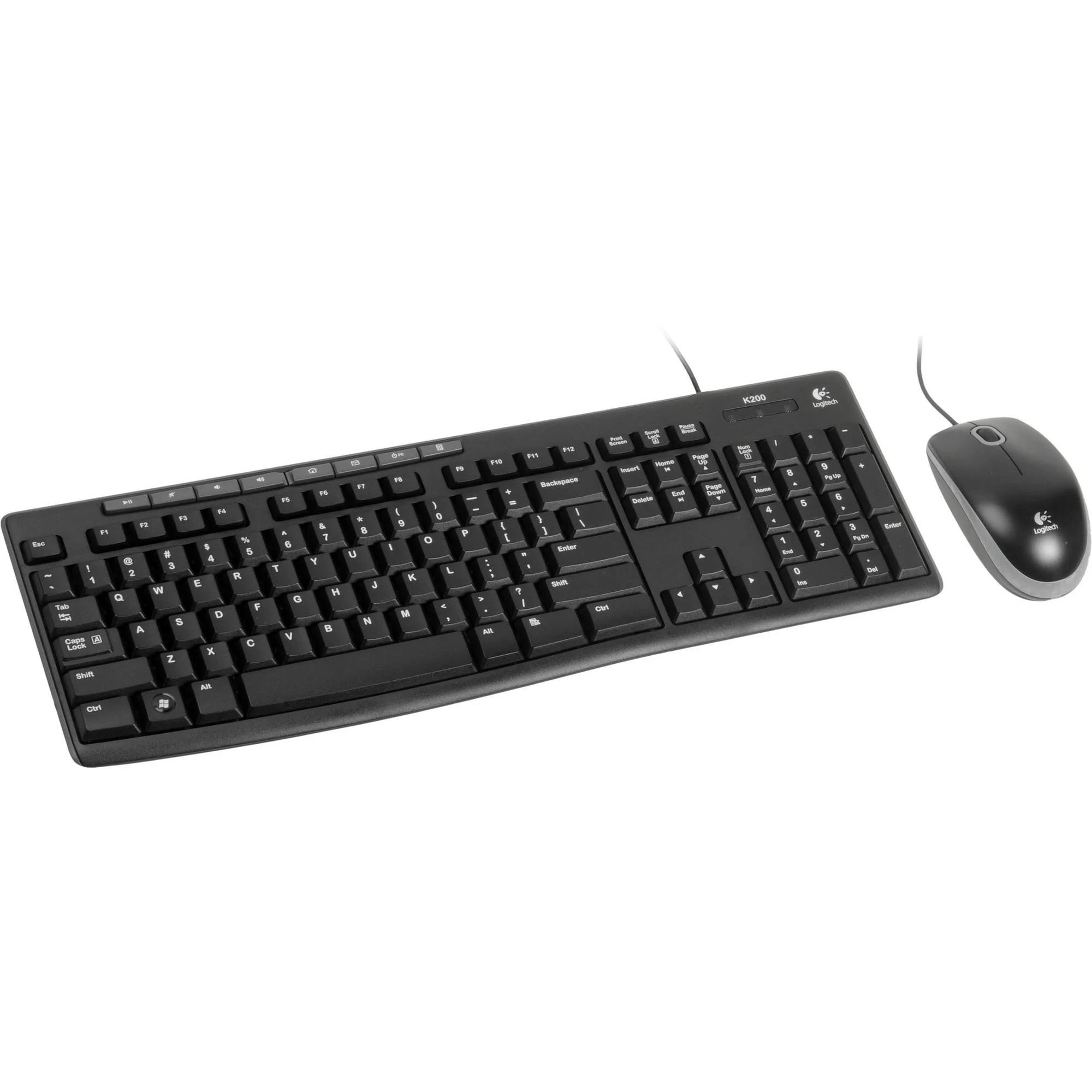 Logitech Media Combo MK200-Keyboard and Optical Mouse