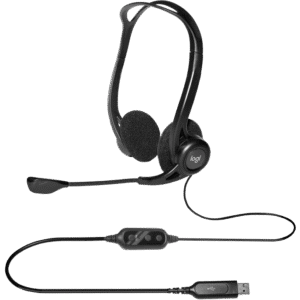 Logitech H370 USB Computer Headset with Noise-Cancelling Mic