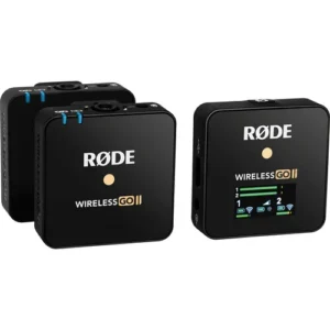R?DE Wireless GO II Ultra-compact Dual-channel Wireless Microphone System with Built-in Microphones