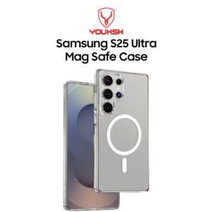 YOUKSH Samsung S25 Ultra MagSafe Clear Cover